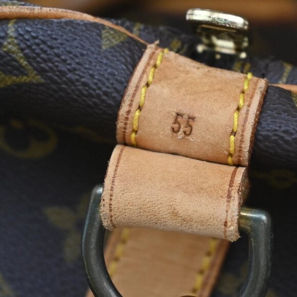 LOUIS VUITTON Keepall Bandouliere 55 2Way Hand Bag Monogram BN - Picture 12 of 16